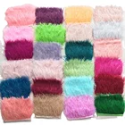 Trim New Arrival 8-10 Cm Colorful Garment Trimming Lace Feather Ostrich Feather Trim For 60 Colors Stocks