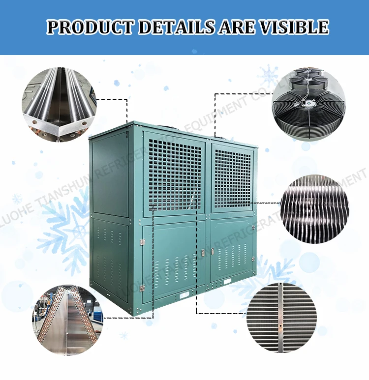 Scroll Compressor, 220v, 2*240-4*450w - detail 8