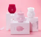 Silicone Waterproof Silicone Clitoral Sucking Vibrator Sex Toy Women Nipple Stimulator Clit Sucker Rose Vibrator
