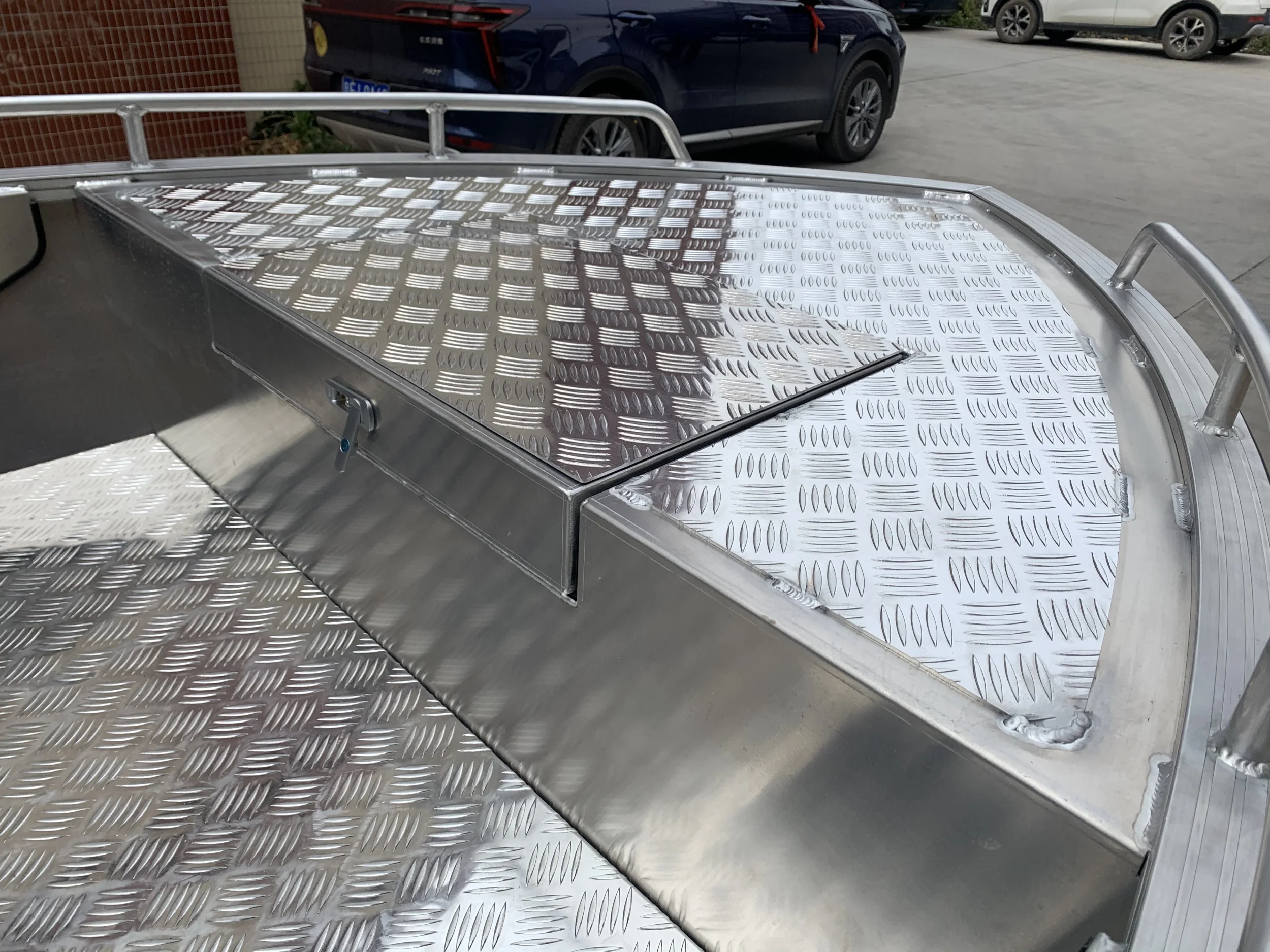 2022 Ecocampor Custom Passenger Boat Bimini Top Aluminum Fishing Boat