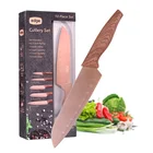 5 Knives Set Knives Kitchen Knife Set 5 Piece Titanium-coated Knives Kitchen Set