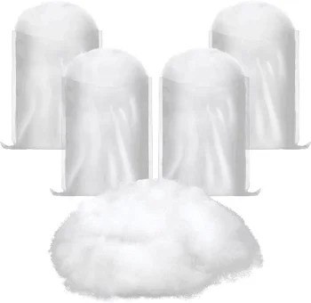 1000G bag fluffy pull apart artificial snow Christmas village snow fluff decoration fake snow scatter indoor outdoor DIY