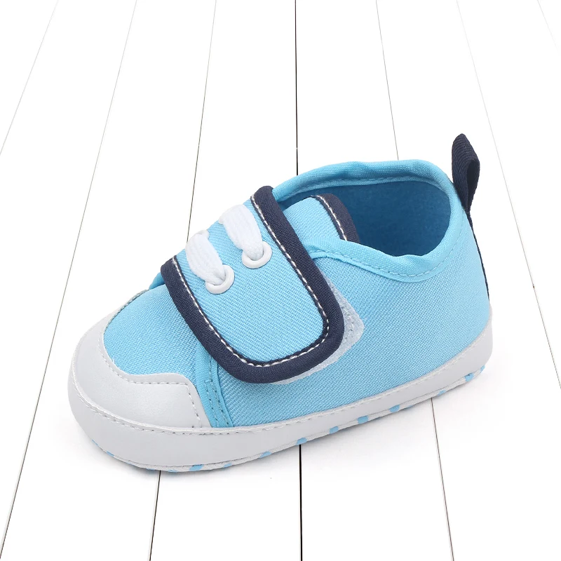 New Arrival Spring& Autumn Soft Soled Canvas Shoes Baby Shoes for Girls and Boys factory