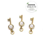 Quality Wholesale China Factory High Quality Fashion Gold Brass 3D Christmas Magic Santa Key Pendant