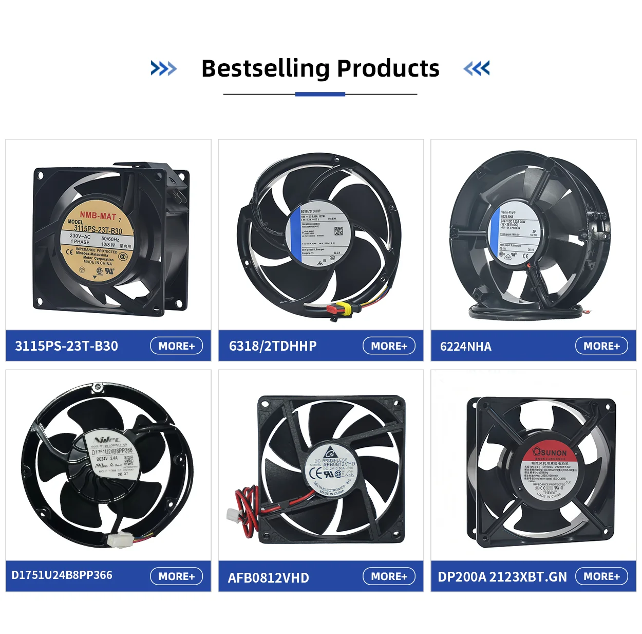 Axial Flow Cooling Fan, 6015, 12V, AFB0612VHB, Inverter - detail 16