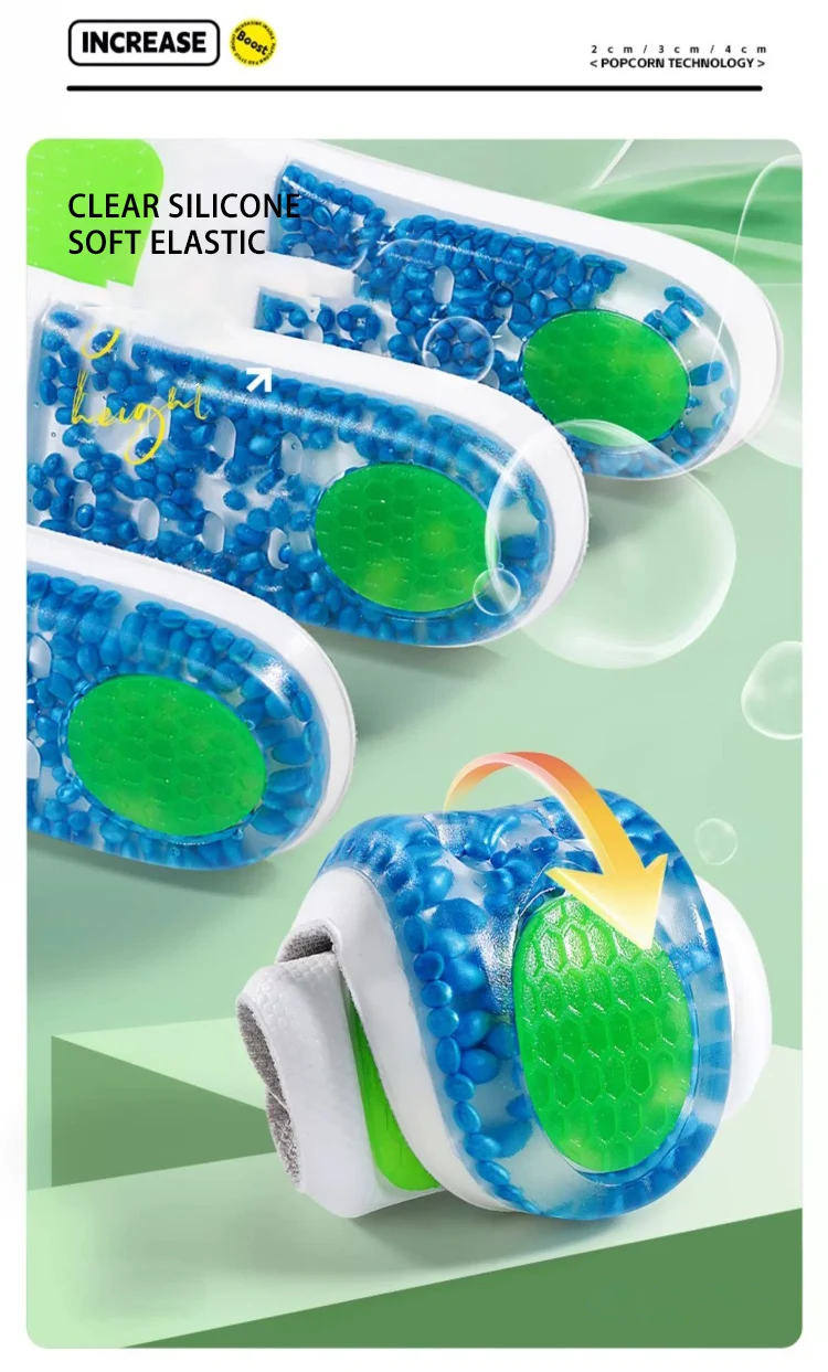 Silicone Arch Support Height Increasing Insoles Gel Pads Silicone Arch Support Height Increasing Insoles Gel Pads