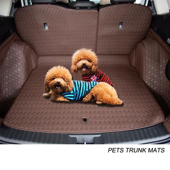 Good Quality Vehicle Accessories 3D Car Dog Mats Wear-resistant SUV Pets Trunk Mats For mitsubishi outlander
