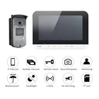Video Phone Villa Apartment Building Wifi CAT5 Visible Doorphone 4 Wire Touch Button Video Door Phone Intercom System