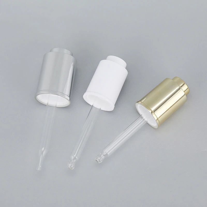 410  hot sale plastic pressed dropper cap essential oil essence dropper cosmetic dropper355-28