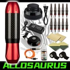 Tattoo 2021 Professional New Tattoo Machine Kit Complete Rotary Tattoo Pen Machine Kit