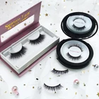 Eyelashes Cruelty Free Wispy 100 % Real 15mm 3D Mink Fur Eyelashes Wholesale 3D Natural Mink Eyelashes Vendor