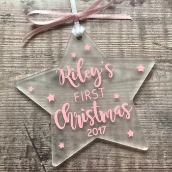 Personalized christmas tree decorations ornaments small decorative christmas tree christmas outdoor decorations