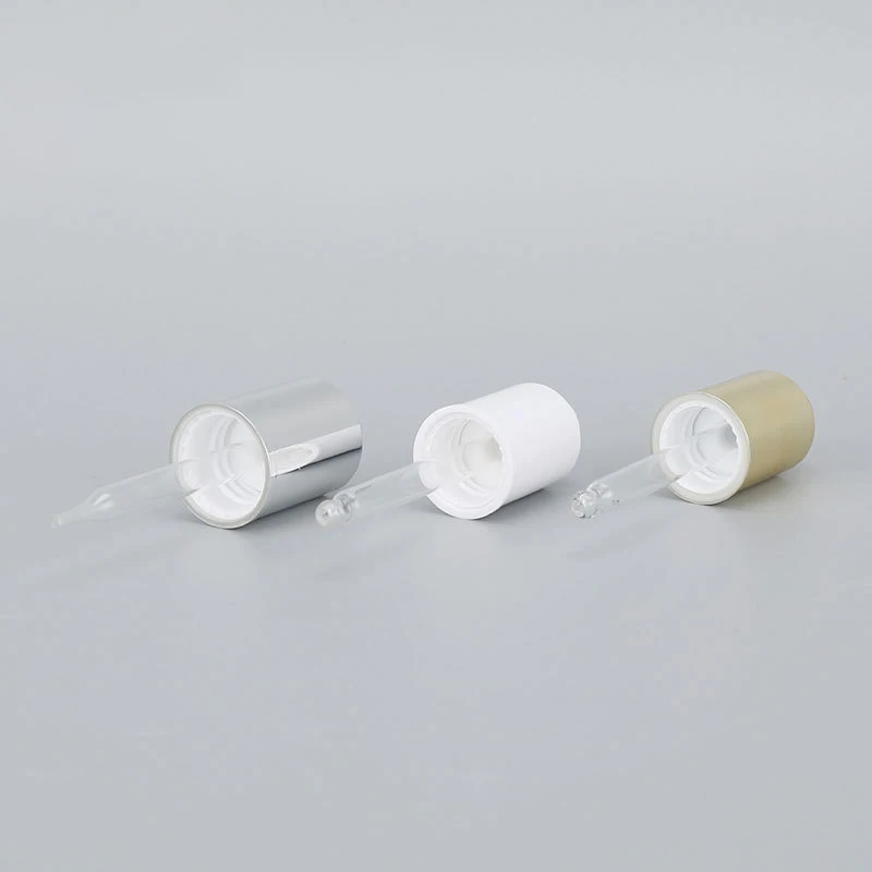 410  hot sale plastic pressed dropper cap essential oil essence dropper cosmetic dropper355-27