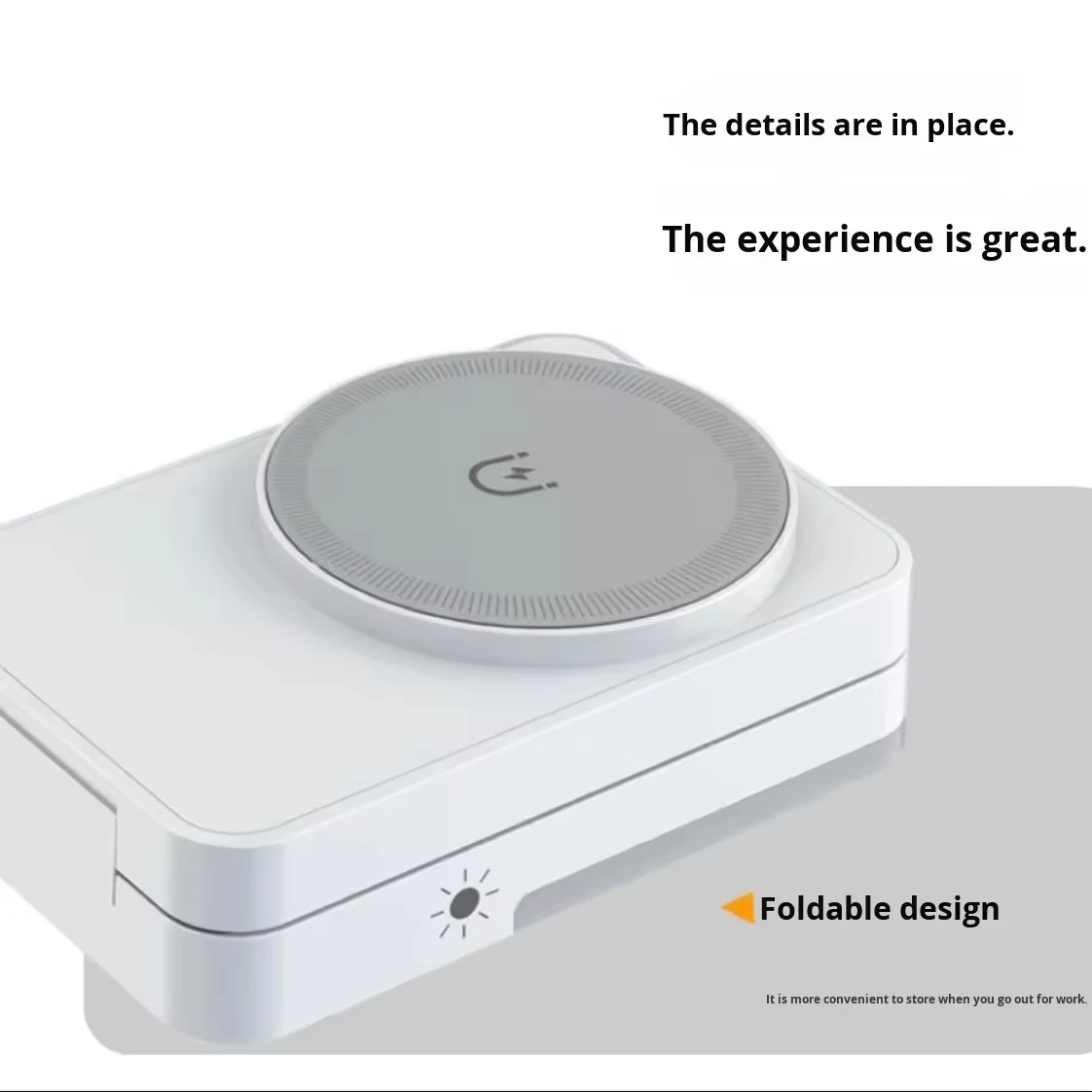3 in 1 Folding Magnetic Wireless Charger PD Fast Charging 15W Fast Charging Stand Mobile Phone Portable Magnet Charger