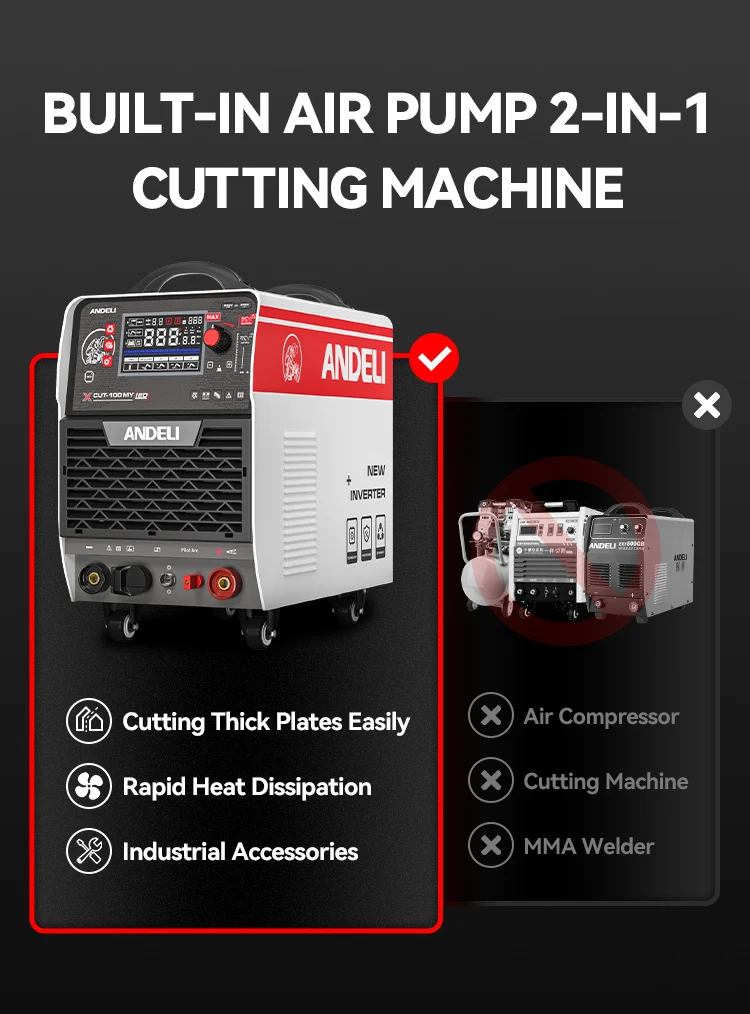 Built-in Compressor, CUT-100, 220V, 380V, 25-30MM - detail 6
