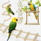 Bird Birds Toy Birds MewooFun Factory Direct Sales 8 Pcs Parrot Toys Set Bird Toys Set Chewing Toys For Birds
