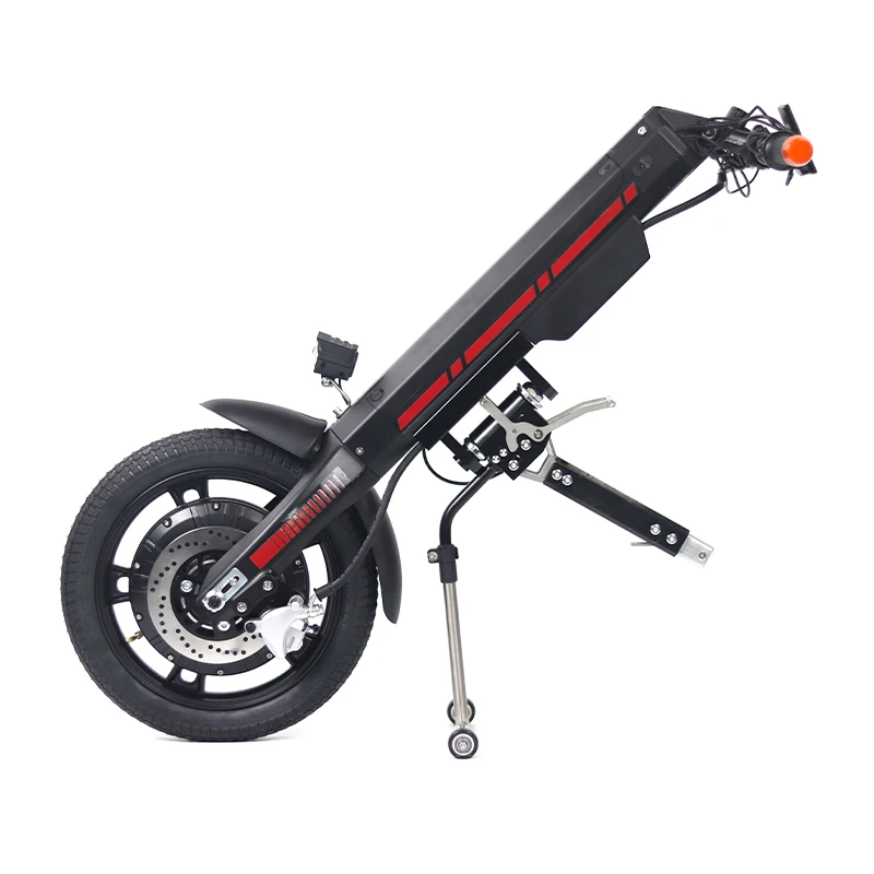 wheelchair scooter attachment