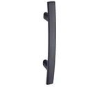 Handle Handle Black Handles Basics Modern Curved Cabinet Handle 5.25-inch Length 3-inch Hole Center Flat Black