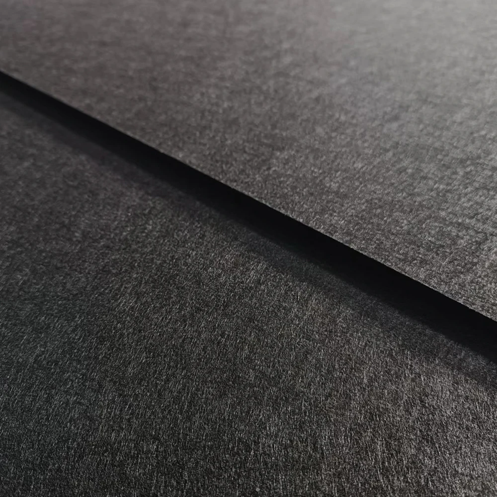 Hot Product Cheap Price Absorption Flat Polyester Fiber Fabric Covered Black Acoustic Panel