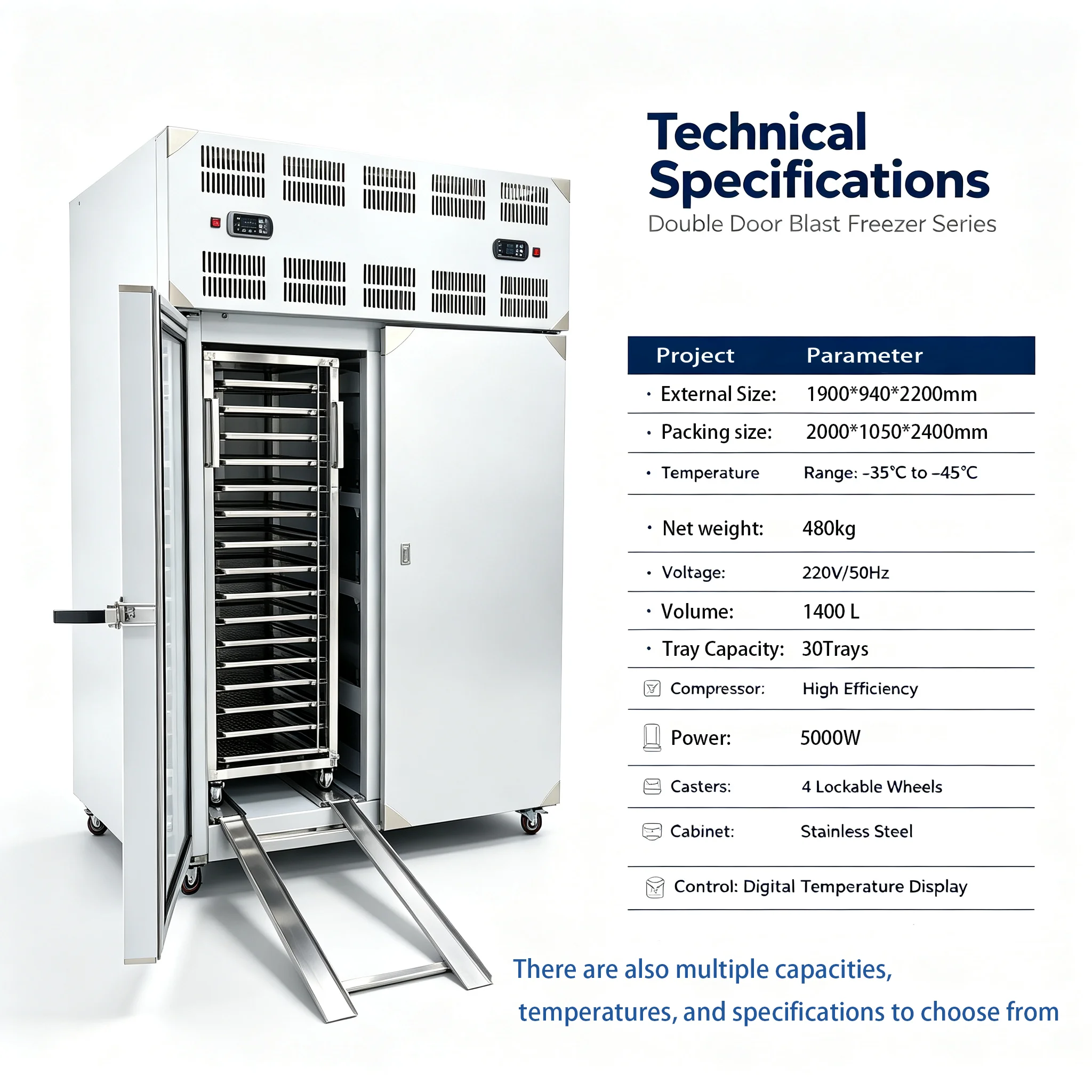 Blast Freezer, 220 V, 7000 - detail 52
