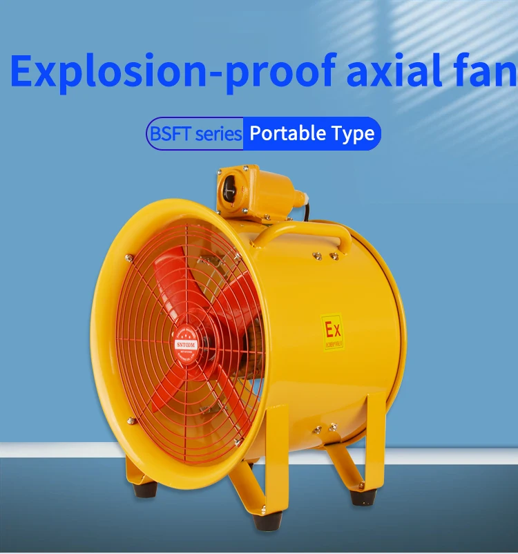 Duct Axial Exhaust Fan, 200/250/300/400/500mm, Portable - detail 2