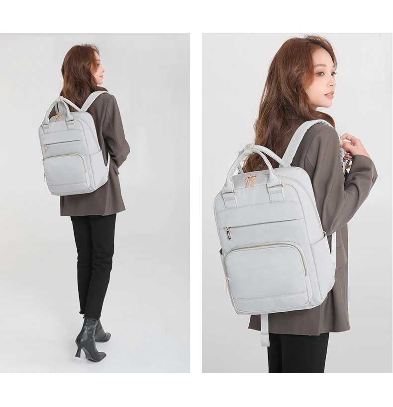 Custom logo large capacity waterproof backpack office computer bag fit 14inch laptop backpack Custom logo large capacity waterproof backpack office computer bag fit 14inch laptop backpack