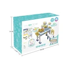 Toy Block Toy Kids 6 In 1 Mega Assemble Storage Building Block Table And Chair Set Muti Functional Toy