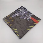 Tudung Hijab Hijab Hijab Stock Malaysian Popular Tudung Print Bawal Silk Square Hijab Scarf