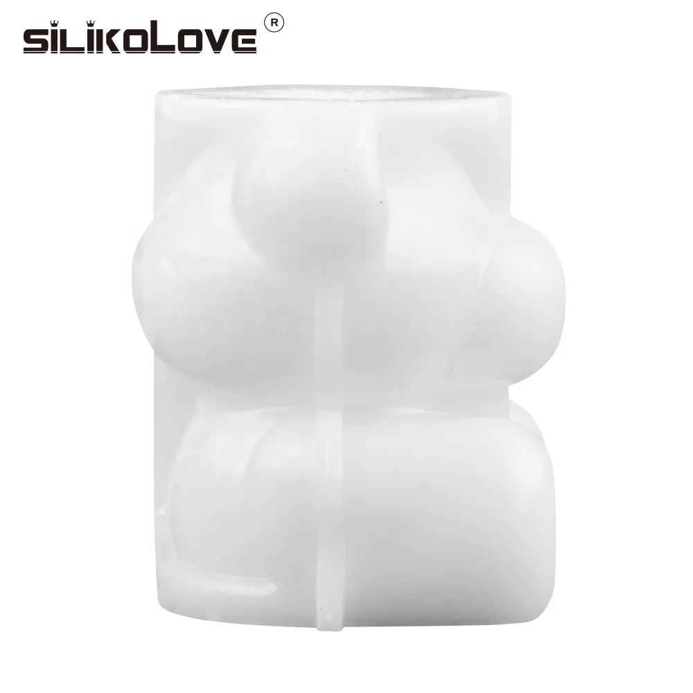 3D Silicone Mold DIY Bear Shape Ornament Mold Cake Decoration Tools Ice Cube Tray