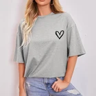 Short Shirts Women Printed Women Shirt Custom Plain Short Sleeve Graphic Print Drop Shoulder Oversized T Shirts For Women