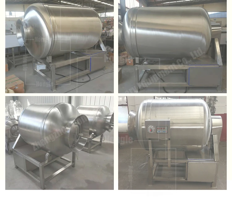 Vacuum Tumbling Marinator / Salt Beef Meat Massage Tumbler / Blender Mixer for Meat Processing factory