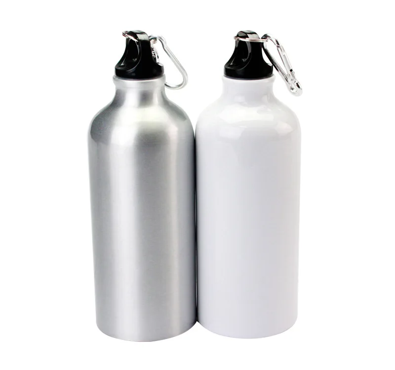 Customized logo Heat transfer printing sports outdoor aluminum sublimation coating blank sports Bottle