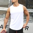 Tank Top Men's Quick Dry Workout Tank Top Gym Muscle Tee Fitness Bodybuilding Sleeveless T Shirt