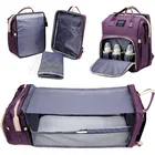 Diaper Bag Custom Label Tote Baby Mother Nappy Backpack Oem Travel Mummy Diaper Bag
