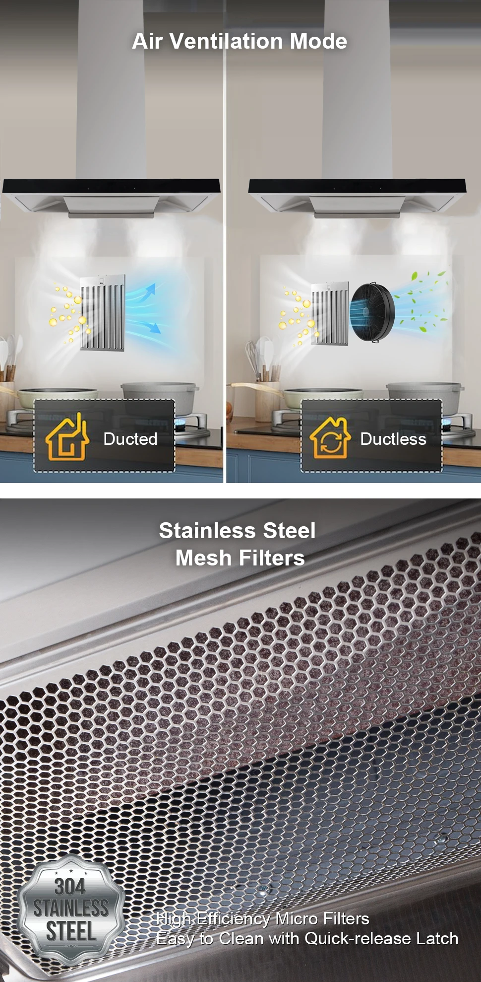 Mount Smart Modern Extractor, MONI, Wall - detail 6