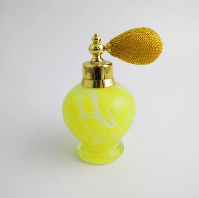 product 200ml 300ml airbag perfume bottle retro oval glass perfume bottle red yellow blue round empty glass spray bottle-27