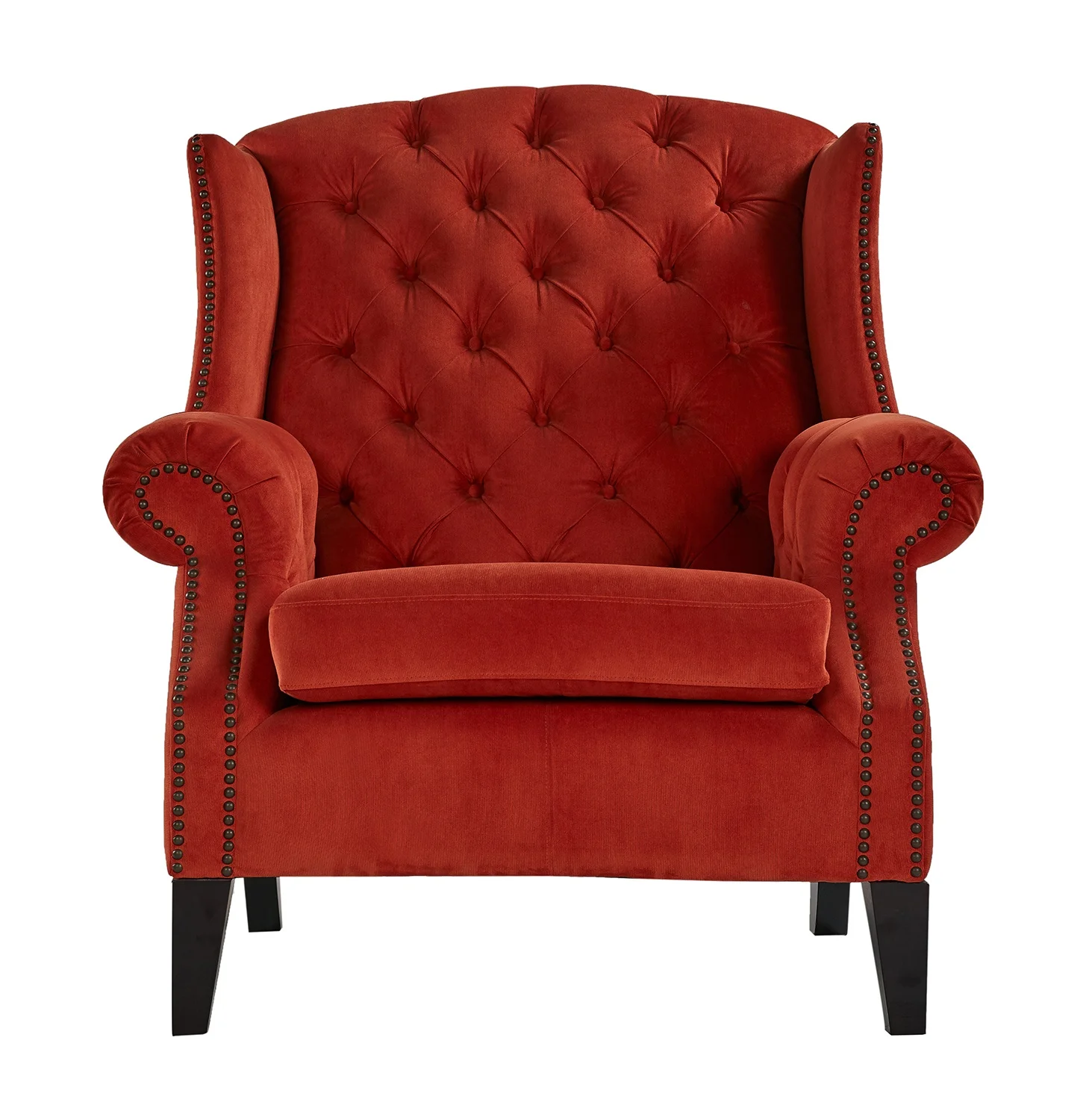 little red chair upholstery