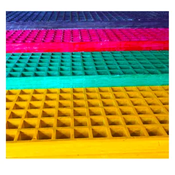 High Load-bearing Composite Plastic Non-alloy Outdoor 1220x3660x30mm Fiberglass High-strength Plate With Cover Frp Grating