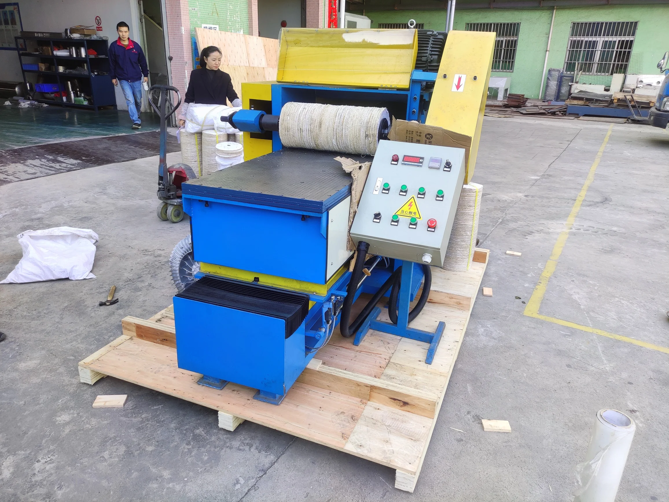 11kw Main Motor Disc Plane Polishing Machine with 1600x1600x1600 Size and 600x600x120mm Max Workpiece for High Productivity