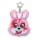 Charms Resin Charm Resin Keychain Custom Anime Acrylic Charms Printing Epoxy Resin Glitter Acrylic Charm Keychain