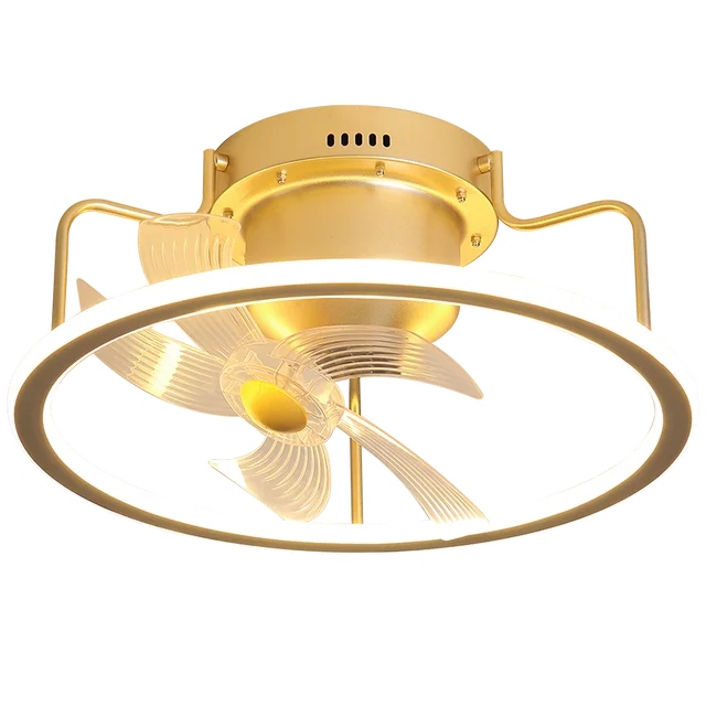 3 Speed Adjustable 220v Energy Saving Modern Decorative Chandelier Ceiling Fan Lamp with Led Light