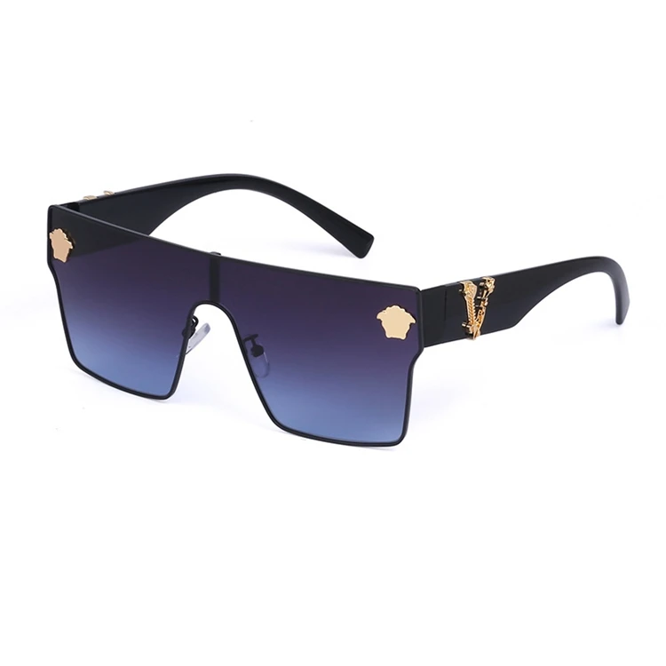 2022 New Big Box Uomo Testa Una Lente Occhiali Femminili Occhiali Da Sole  Monopezzo Cornice Quadrata Moda Novità - Buy Vestito Di Un Pezzo Di  Occhiali Da Sole,Uomini Cornice Di Piazza Occhiali