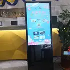 Player Advertising Screen Stand Network Interactive Touch Screen Rotate Stand Floor Standing Advertising Tv Player