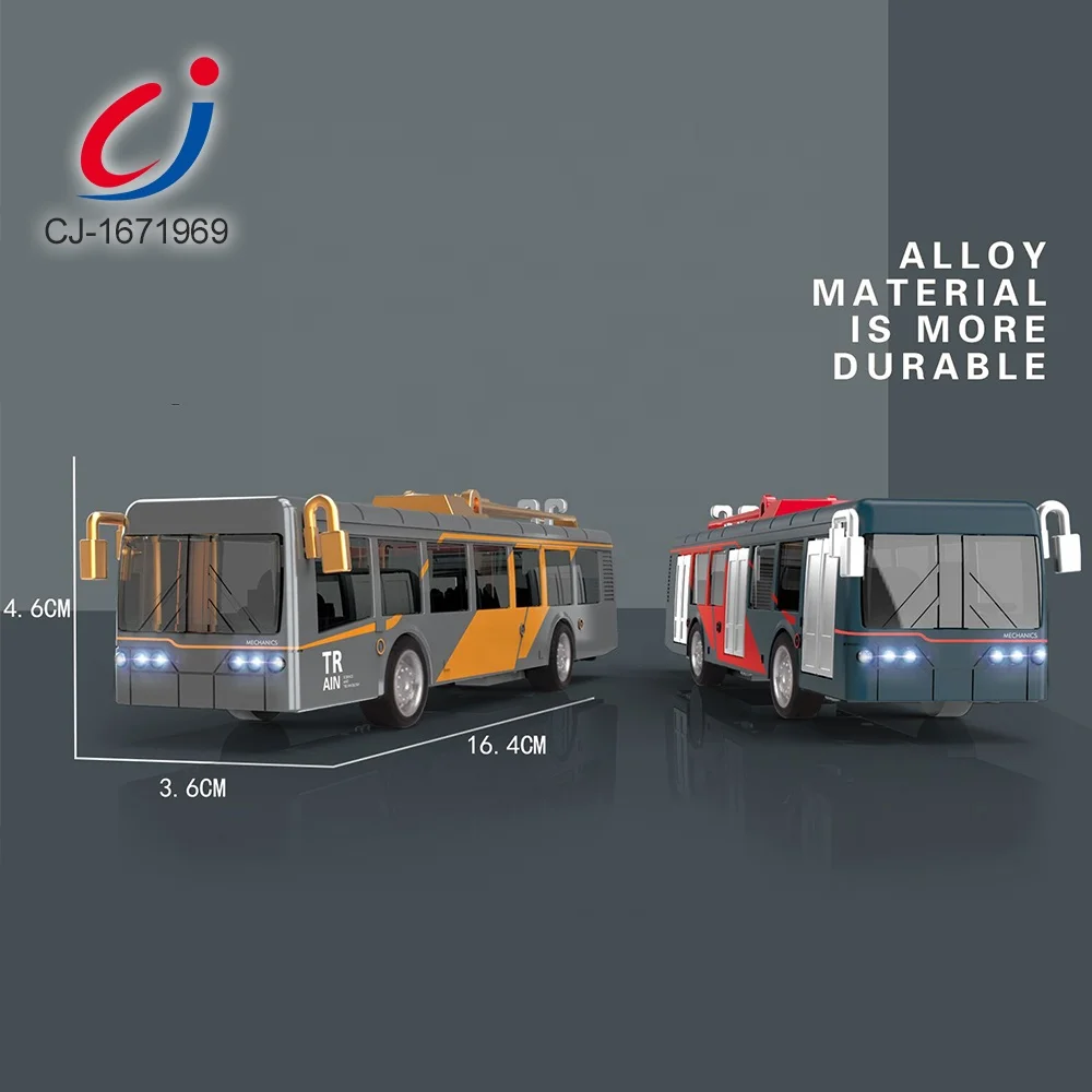 Return trolley die cast metro train metal cars toys die casting alloy train model diecast train toys with light and music