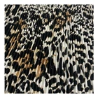 Polyester Chiffon Leopard Solid Dyed Accordion Pleats 100% Polyester Pleated Chiffon Fabric For Dress