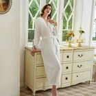 Long Sexy Night Dress Women Nightgown Long Satin Robes Muti Colors Bathrobe Sexy Night Dress Robes