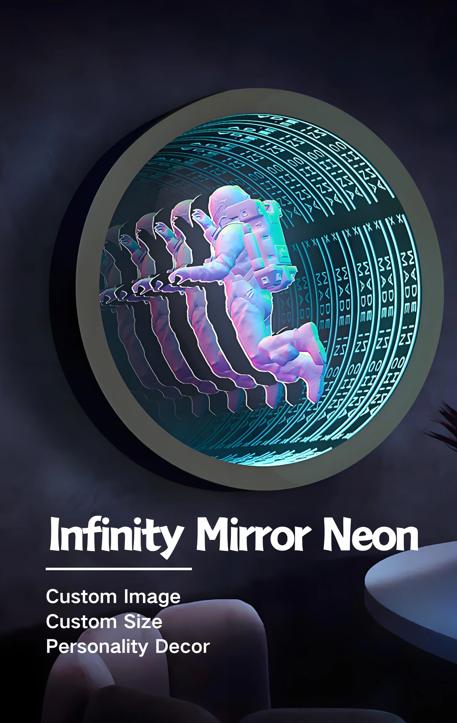 Wireless Led Dance Floor 3D Infinite Pista De Baile Portable Wedding Party Stage Light