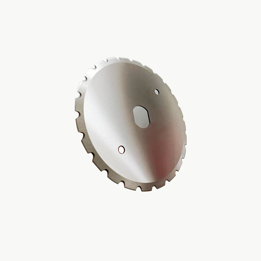Auman Machinery Specular Surface Salmon Fish Cutting 105mm Round Blade for Report & Video Inspection details
