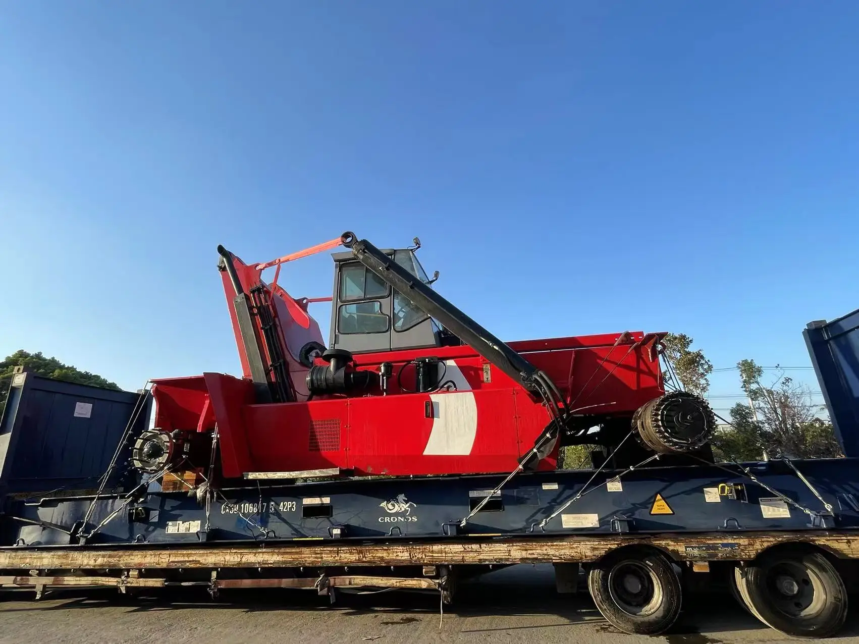 Model Used Kalmar Empty Sideloader For Sale Dce E Cheap Price