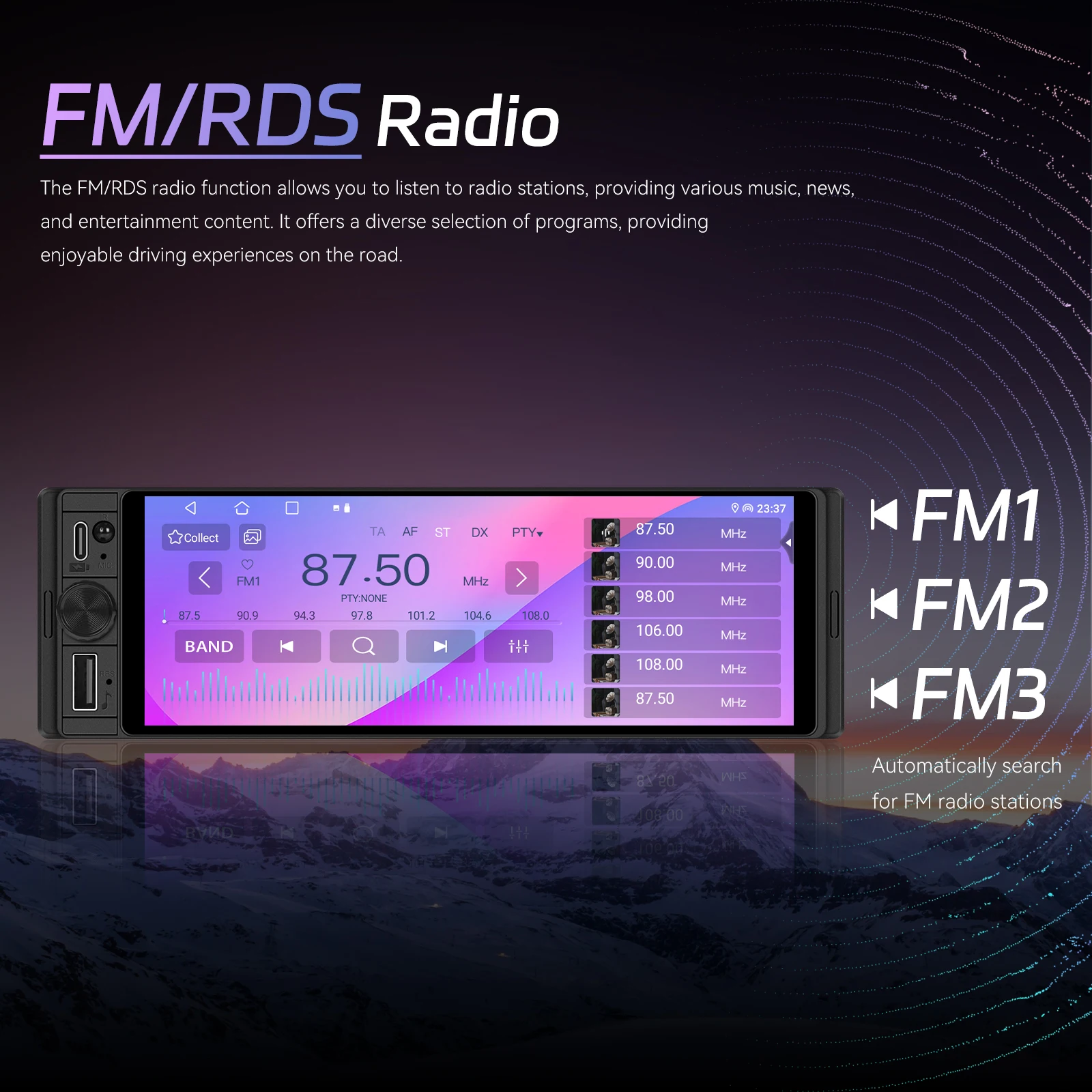 android auto gps wifi dsp bt incell screen stereo a4503-9